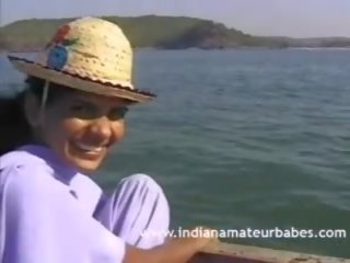 Indiškas mėgėjiškas kūdikiai kietas dulkinimasis apie paplūdimys: xxx filmas 28