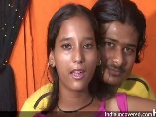 Magnificent adult movie interview for pleasant indian schoolgirl and her youngster