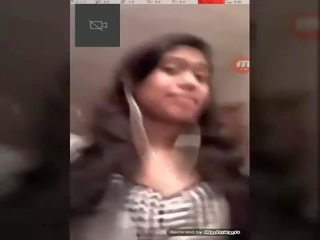 Indian Teen College damsel On video Call - Wowmoyback