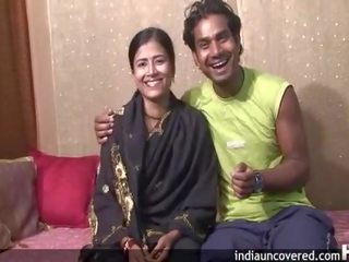 Pierwszy seks wideo na aparat fotograficzny na atrakcyjny hinduskie i jej mężulek