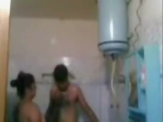 Indisk full-blown par knulling veldig hardt i bad